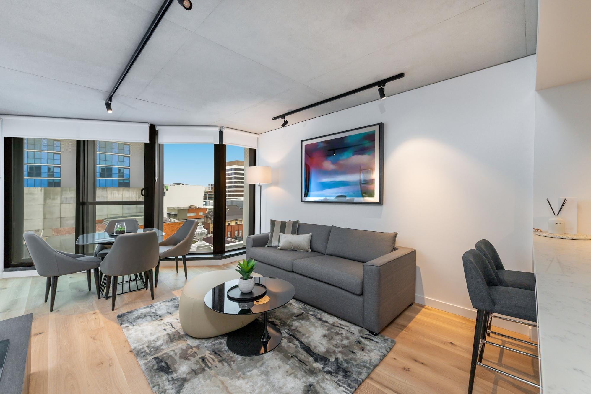 Aparthotel Fv By Peppers Brisbane Esterno foto The interior of a typical apartment