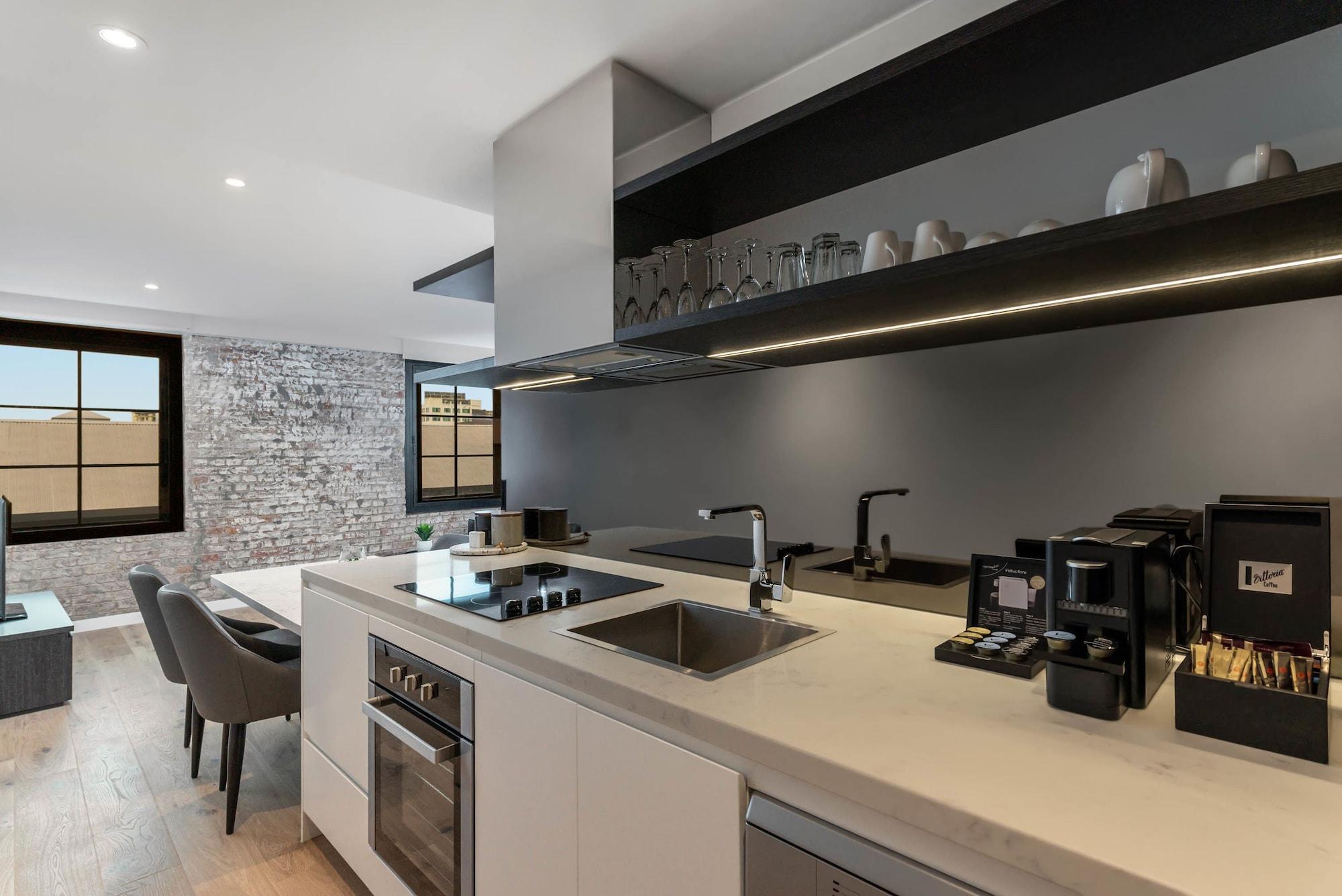 Aparthotel Fv By Peppers Brisbane Esterno foto Kitchen