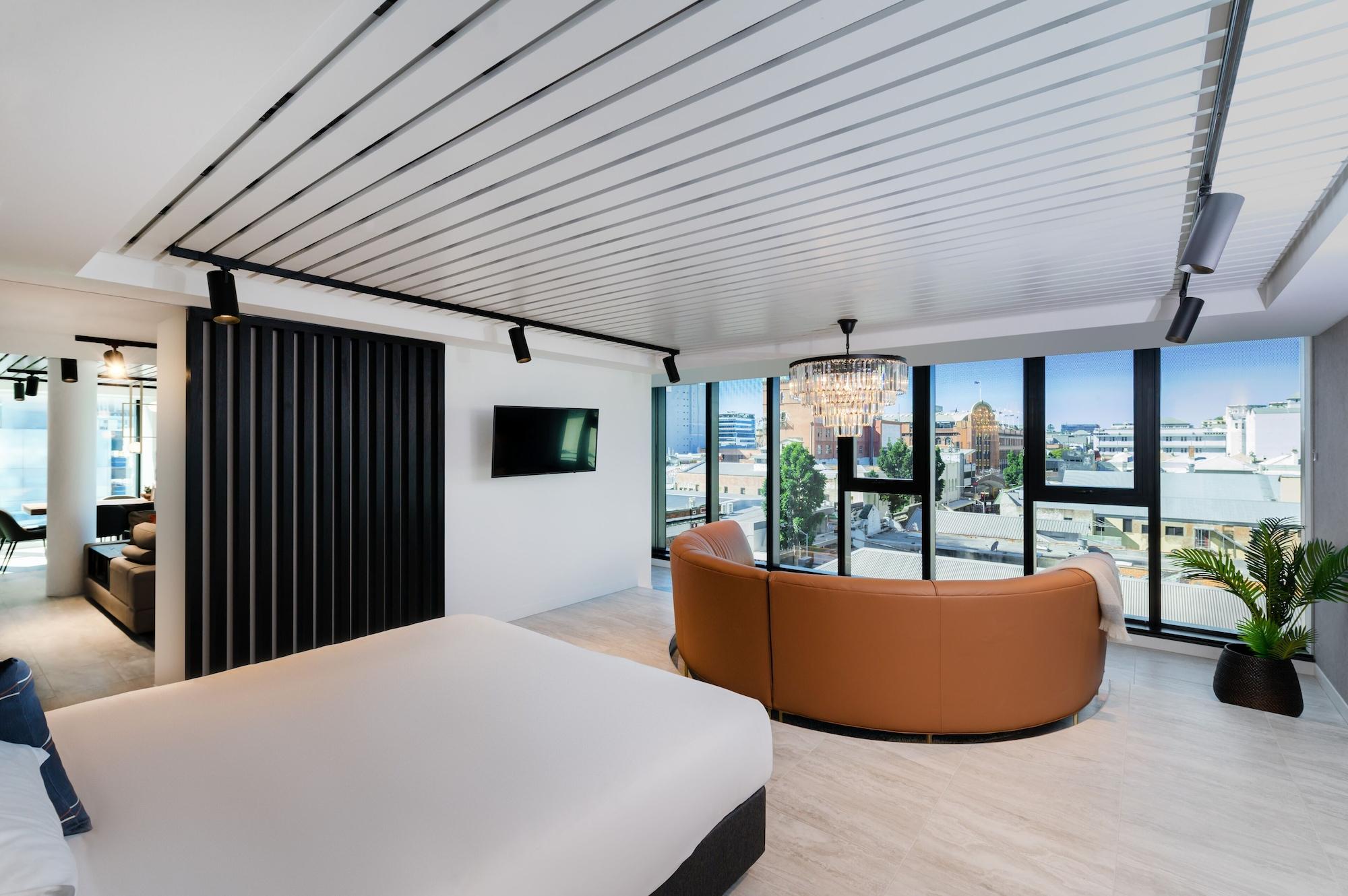 Aparthotel Fv By Peppers Brisbane Esterno foto The Sky Lounge at the 10th floor of the building